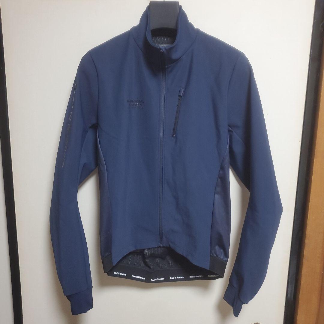 【美品】PAS NORMAL STUDIOSサイクルジャケット　紺M　イタリア製