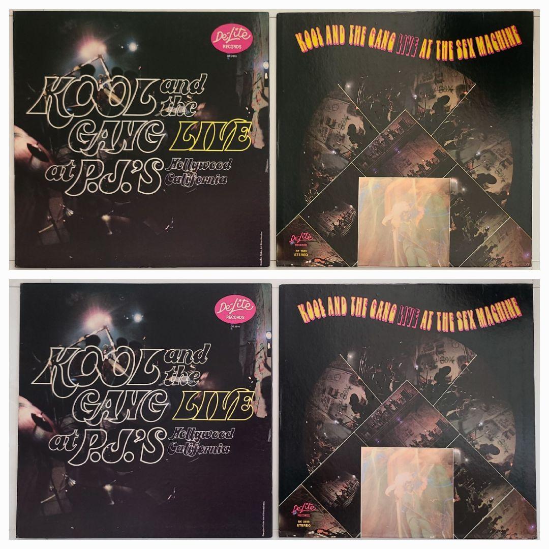 ★ＵＳオリジナル盤★ＫＯＯＬ＆ＴＨＥ ＧＡＮＧ 初期ＬＩＶＥアルバム２枚セット