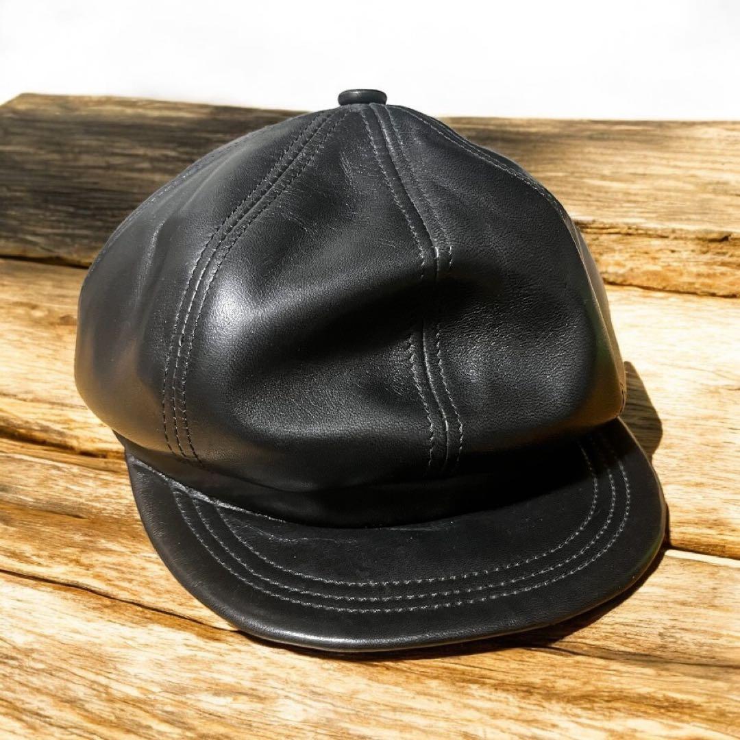 COLIMBO (コリンボ) ホースハイド・レザーキャスケット