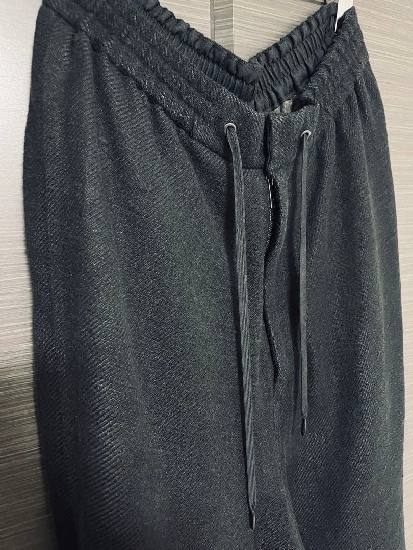 パンツ DEVOA Easy pants brushed cashgora linen
