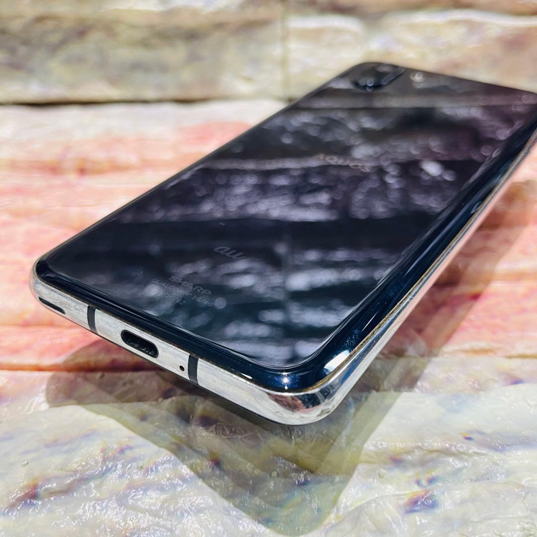 SIMフリー AQUOS R2 64GB プレミアムブラック 電池良好