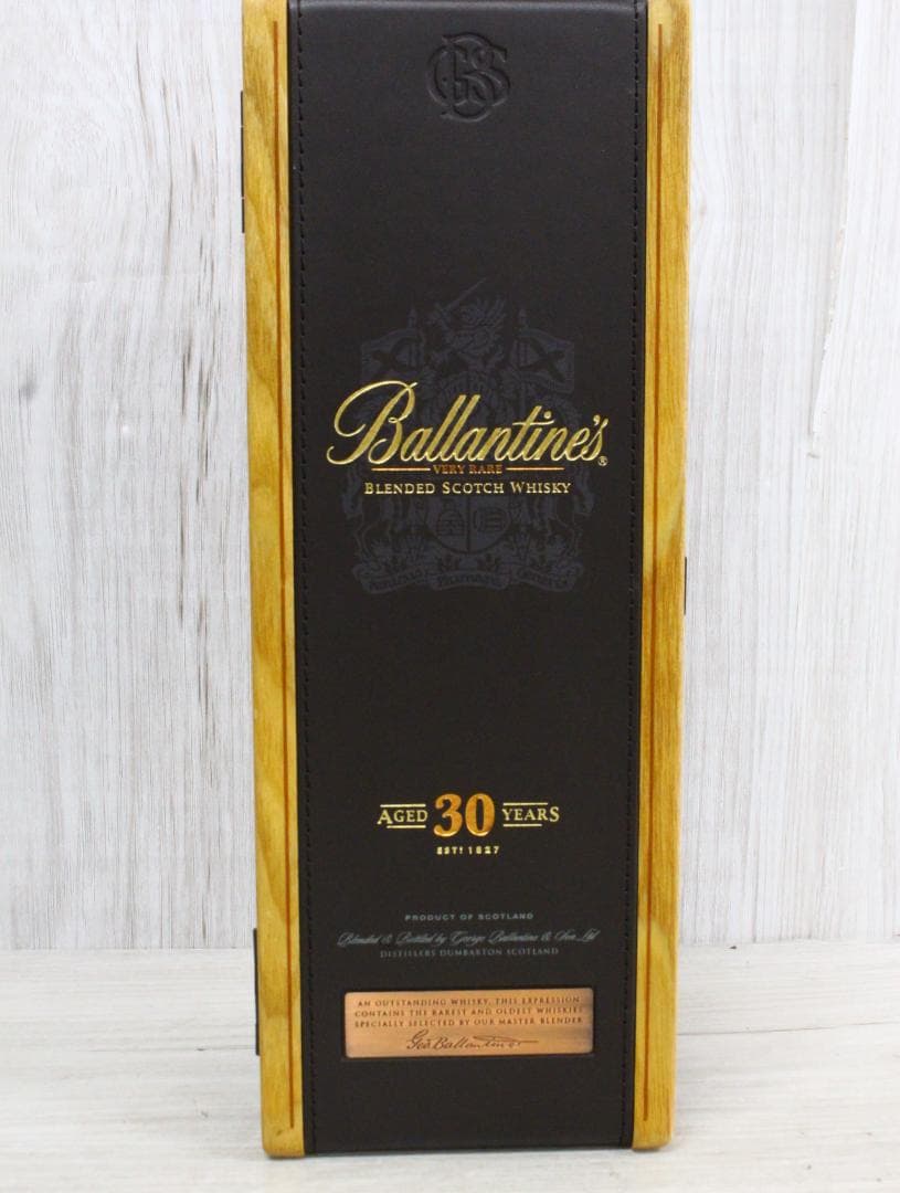 ▲未開栓/箱入り バランタイン Ballantine’s 30年 スコッチ
