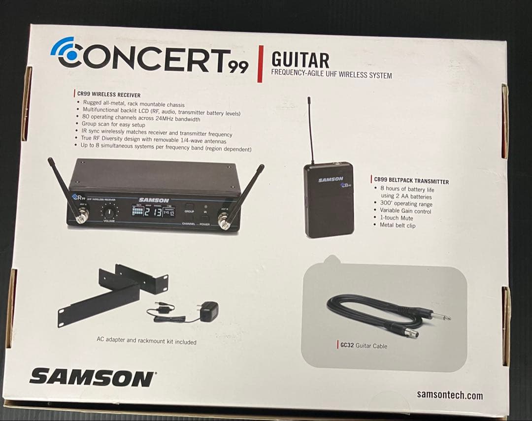 ★超美品★ギター／ベースワイヤレスCONCERT 99