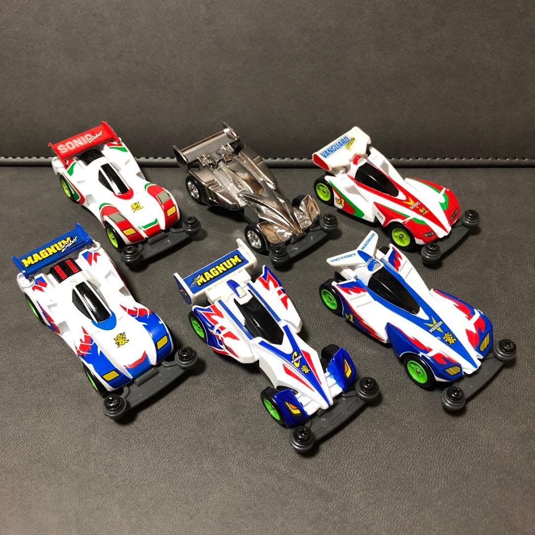 ミニ四駆 トミカ キャラトミカ セットNo.1 レトロ品 サイクロンマグナム 他