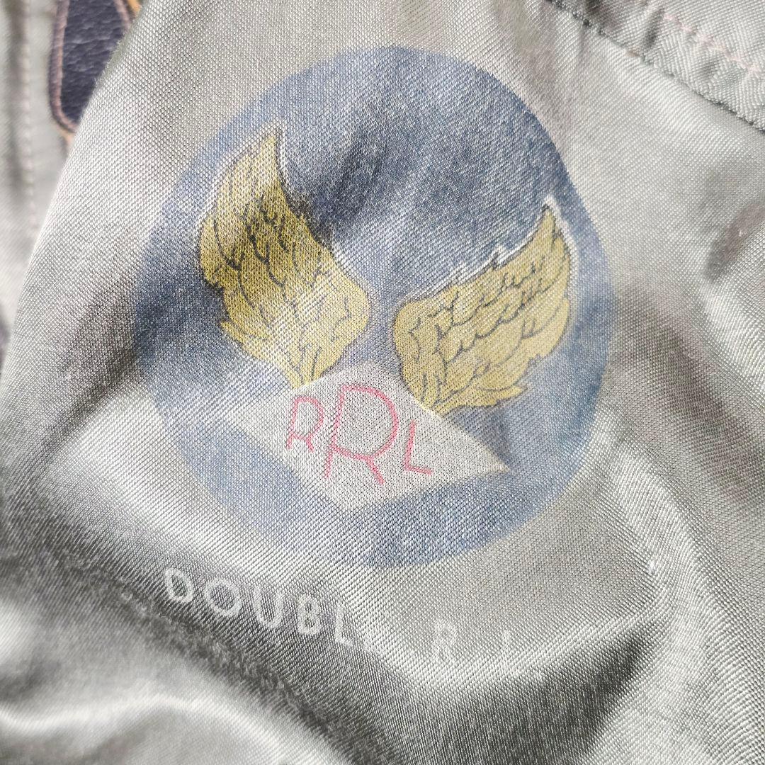 RRL ダブルアールエル リバーシブル MA-1 スカジャン 和柄 鷹