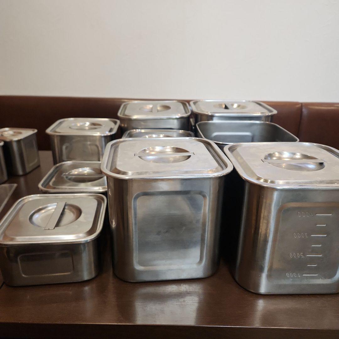 ステンレス食品保存容器セット