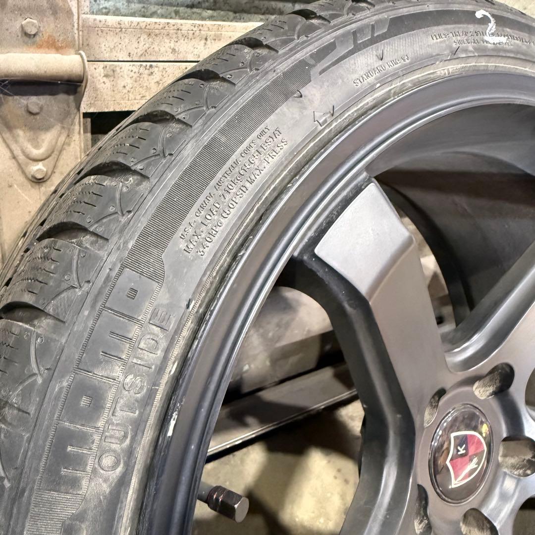 19インチ ホイール ハイペリオン 114.3 8.5j 9.5j CVS1.5