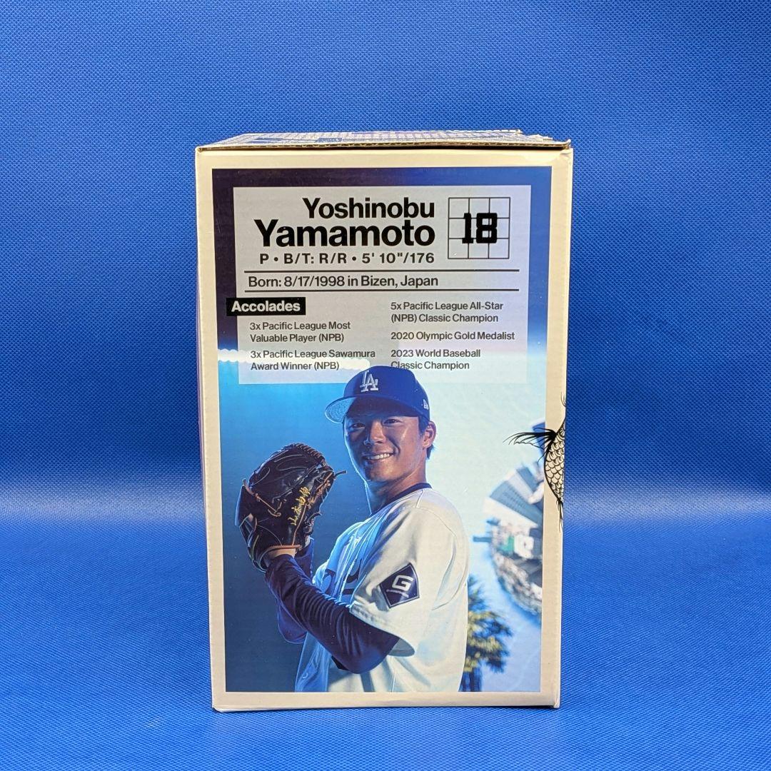 メ*ん様 ★球場配布★山本由伸ボブルヘッド ロサンゼルス・ドジャース