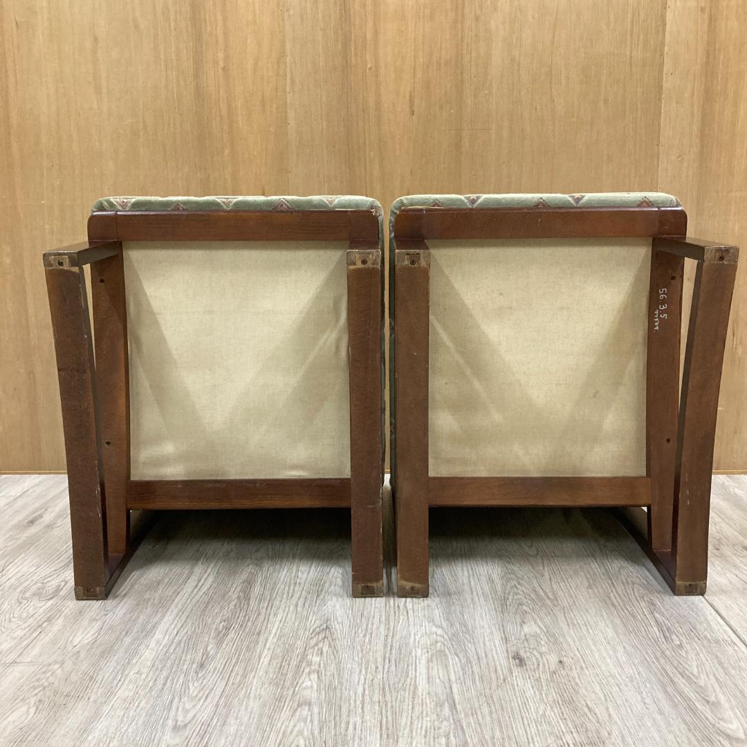 【飛騨産業】キツツキ　ロータイプ　チェア　椅子　２脚セット