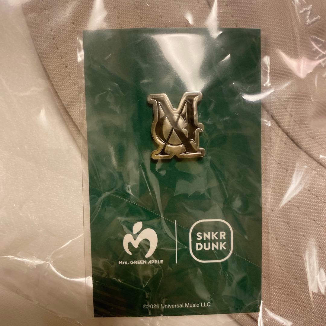 Mrs.GREEN APPLE NEW ERA　バケハ　ベージュ