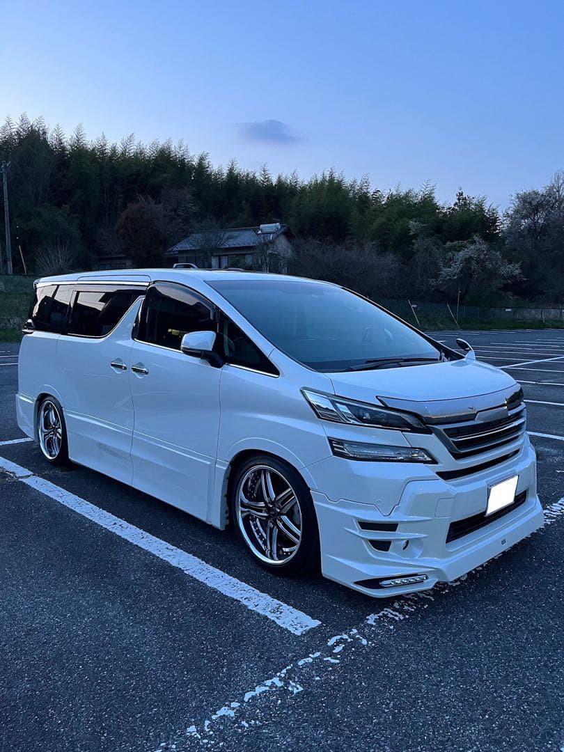 希少⭐︎デイライトLED付⭐︎30前期ヴェルファイアTRDフロントバンパー