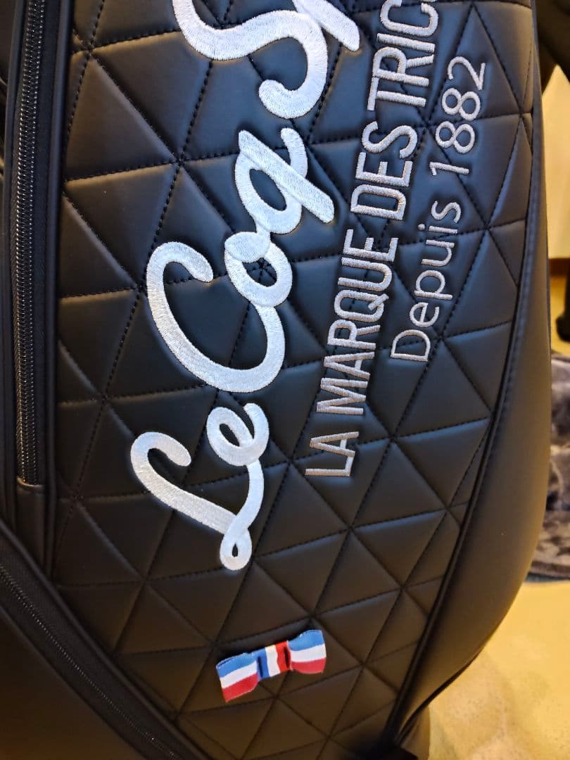 Le Coq Sportif ゴルフバッグ ブラック