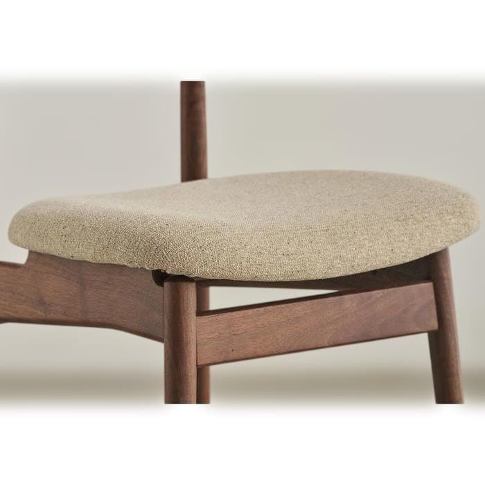 ダイニングチェア ウォールナット無垢 【辻製作所】アームチェア