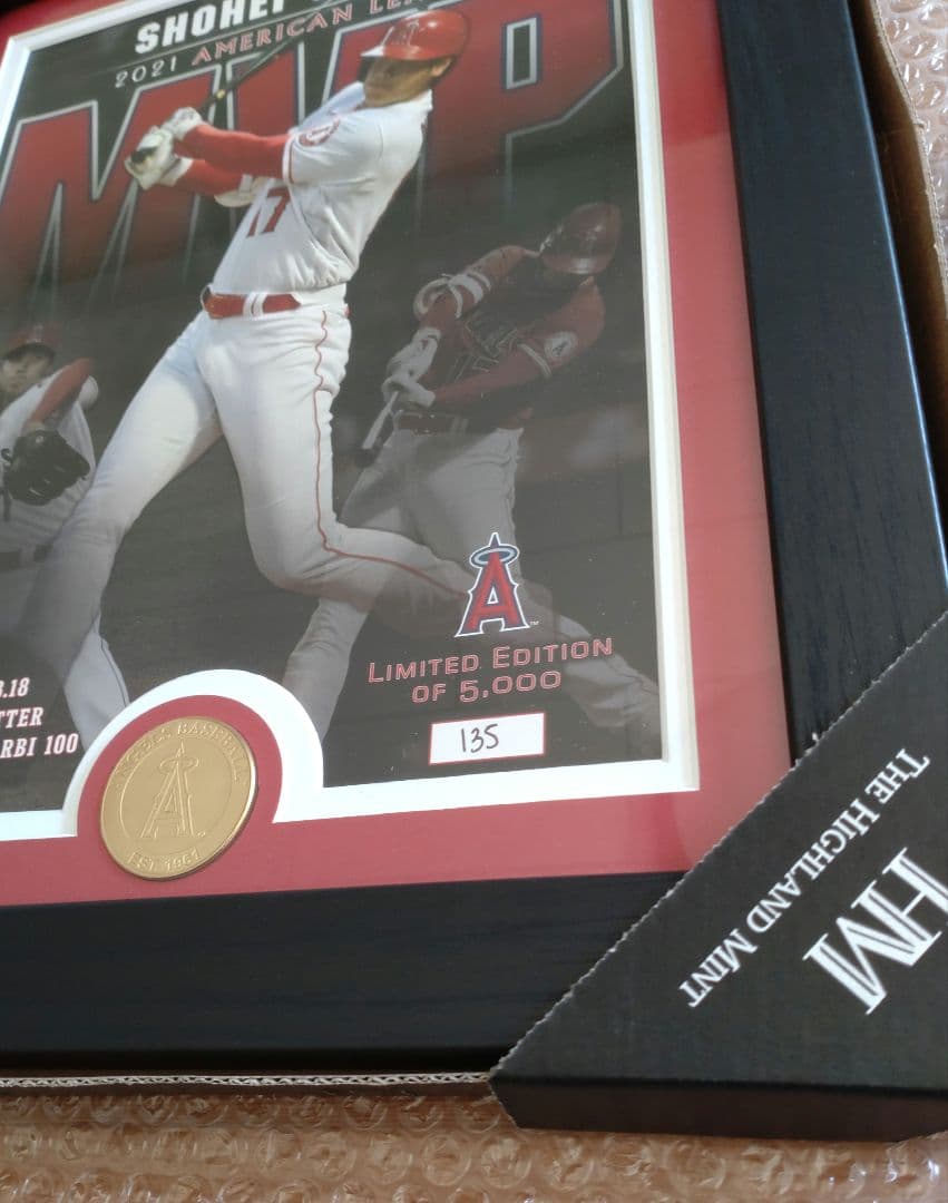 ０５０５　大谷翔平 2021メジャーAL MVP受賞記念 ブロンズ