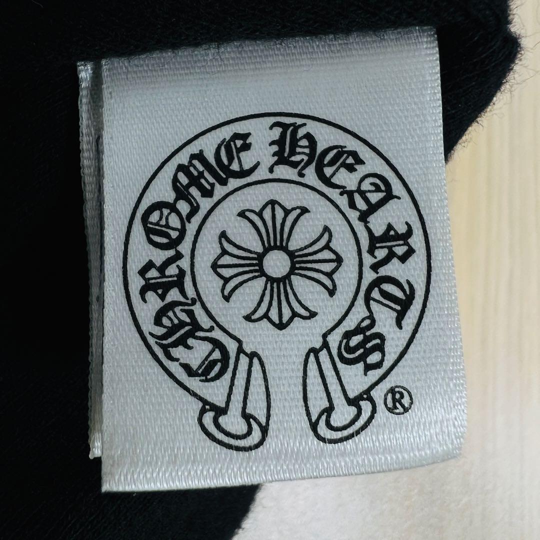 クロムハーツ ビーニーキャップ CHクロス 刺繍ロゴ 黒 サーマル