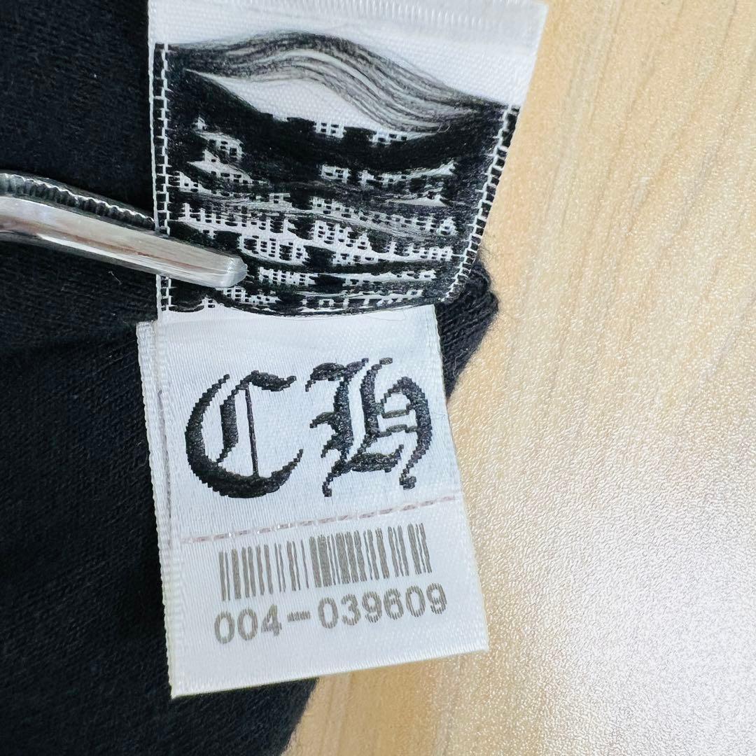 クロムハーツ ビーニーキャップ CHクロス 刺繍ロゴ 黒 サーマル