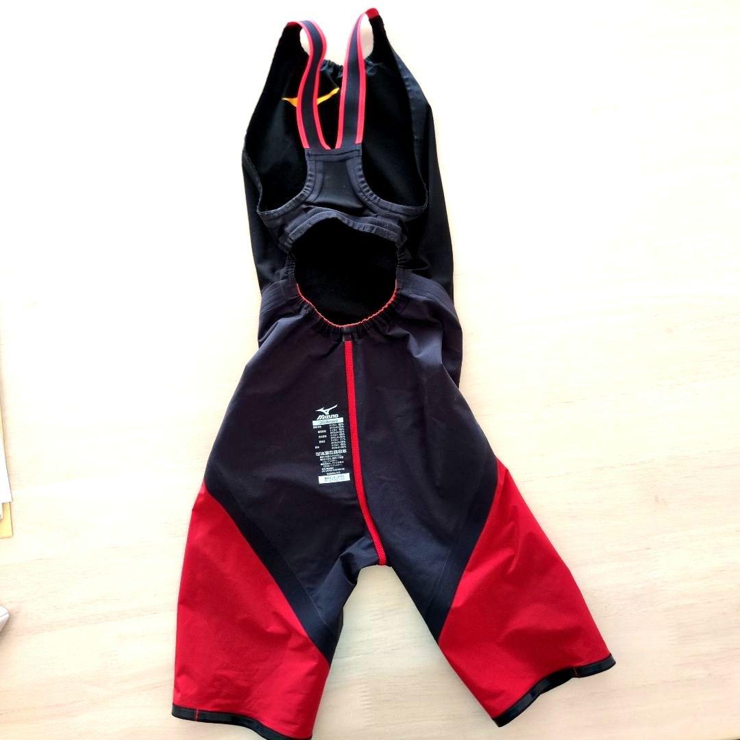 MIZUNO 高速水着 GX SONIC6 ET 2XS（ブラック/レッド）