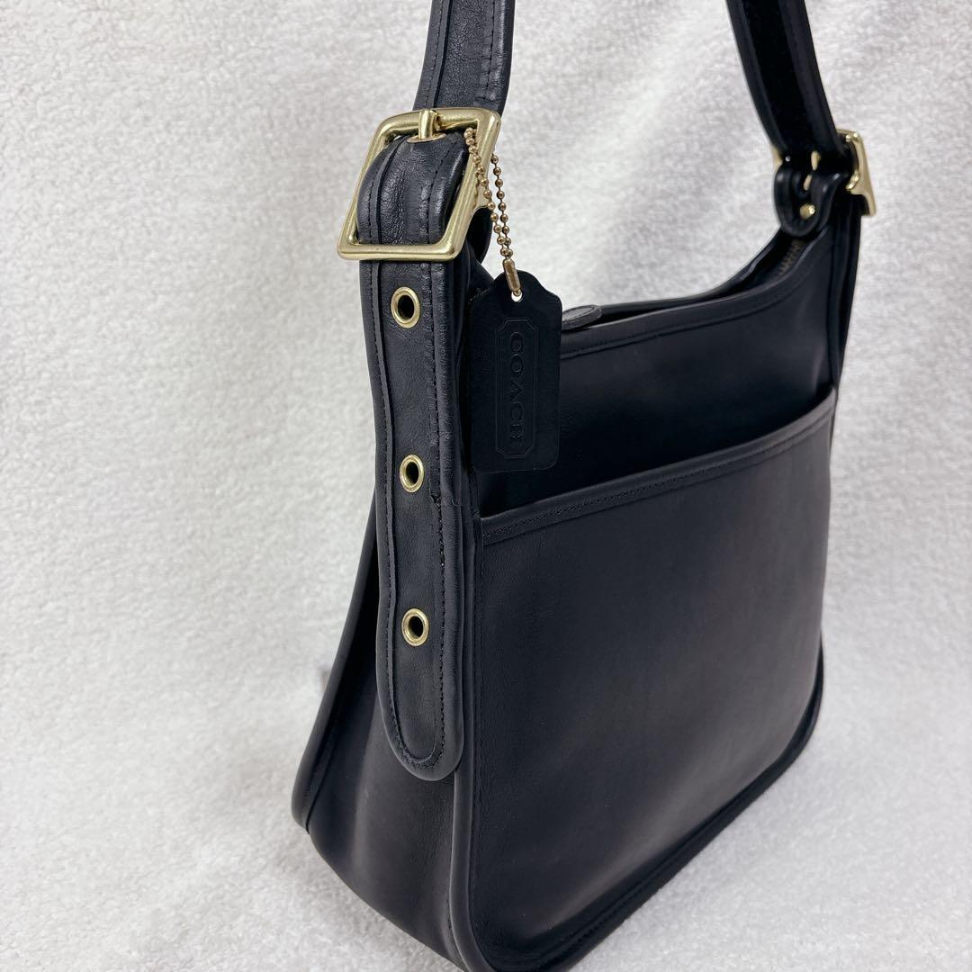 【希少　美品】OLD COACH ショルダーバッグ 9966 グラブタンレザー