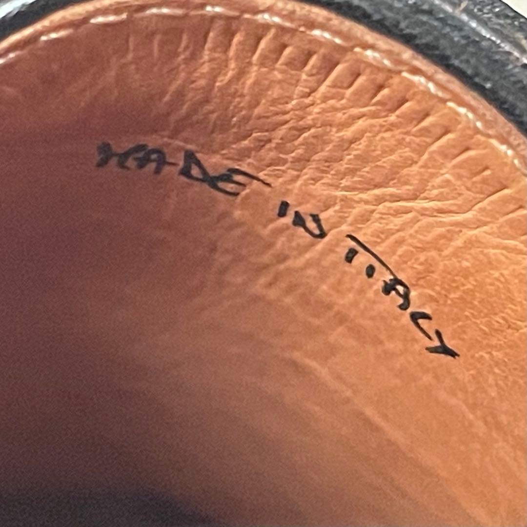 あい⭐︎Church’s レオパード柄 ハラコ スタッズ ダブルモンク