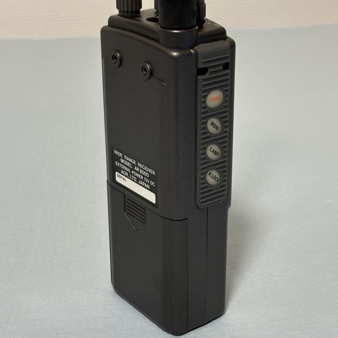 AOR AR8000 ワイドバンドレシーバー ＋ AH-210R ロッドアンテナ