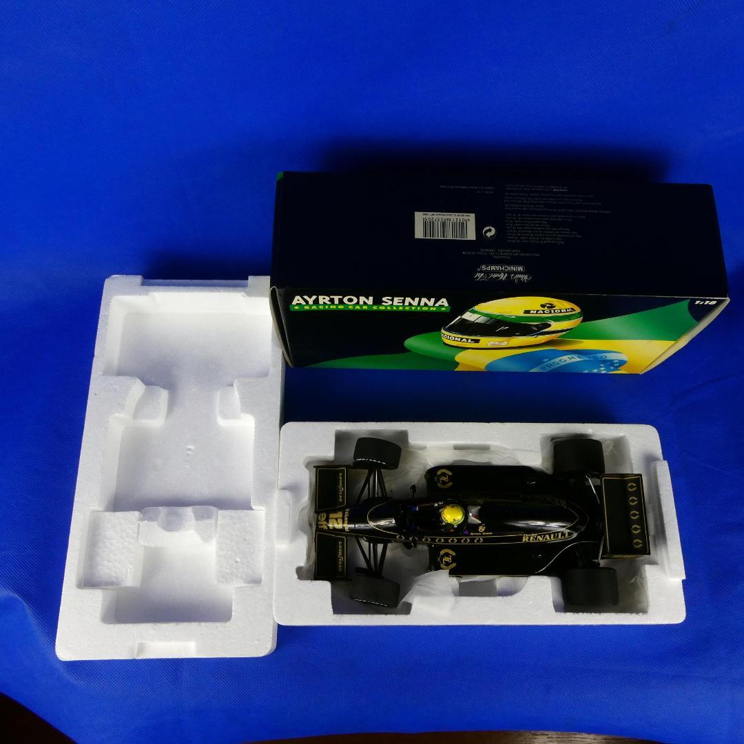 アイルトン・セナ★ロータスルノー９８T★１２★１９８６年★セナコレクション限定品
