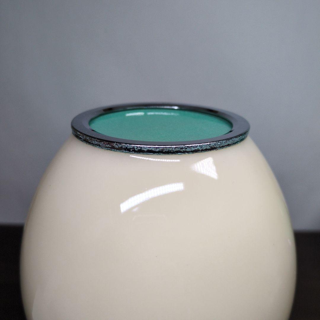 田村七宝工芸 花文 花瓶 2点セット