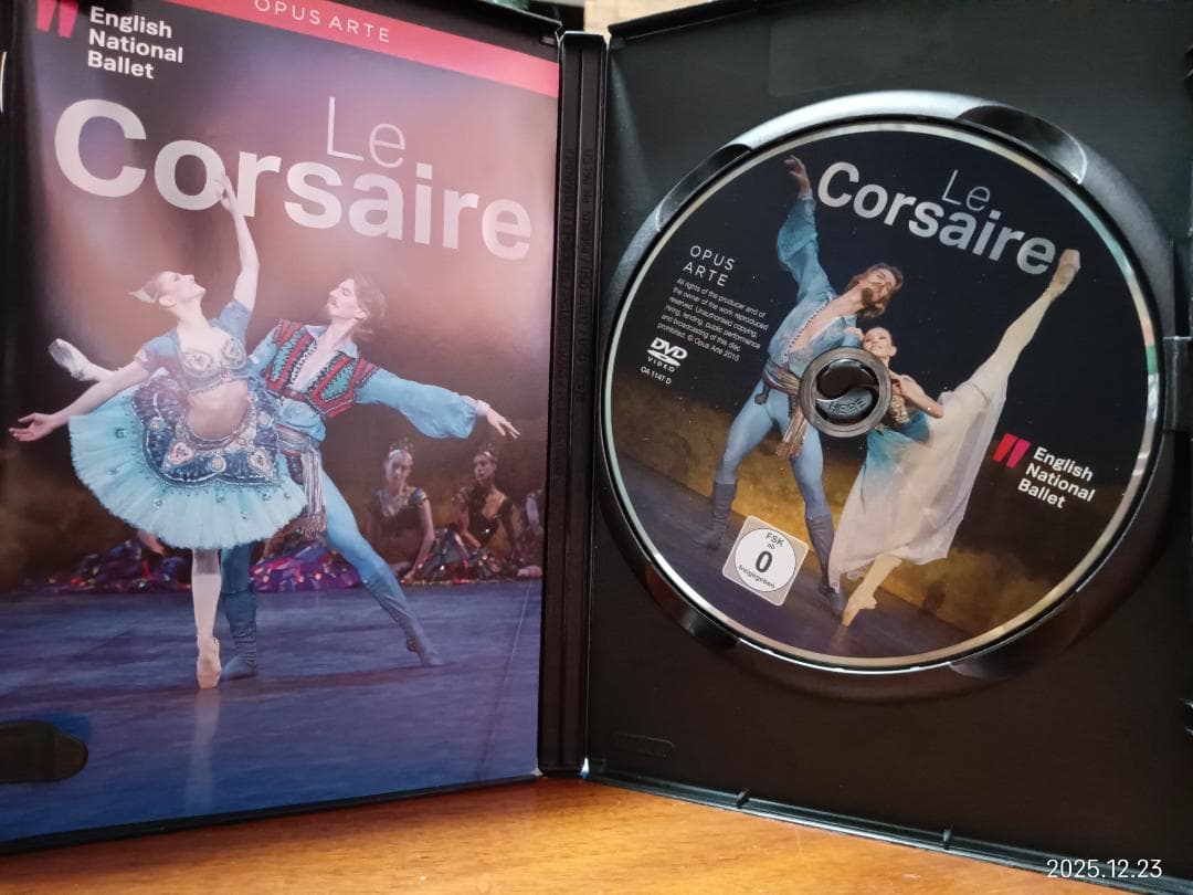 J072　DVD　バレエ　海賊　英国・ナショナルバレエ　コジョカル＆高橋絵里奈＆