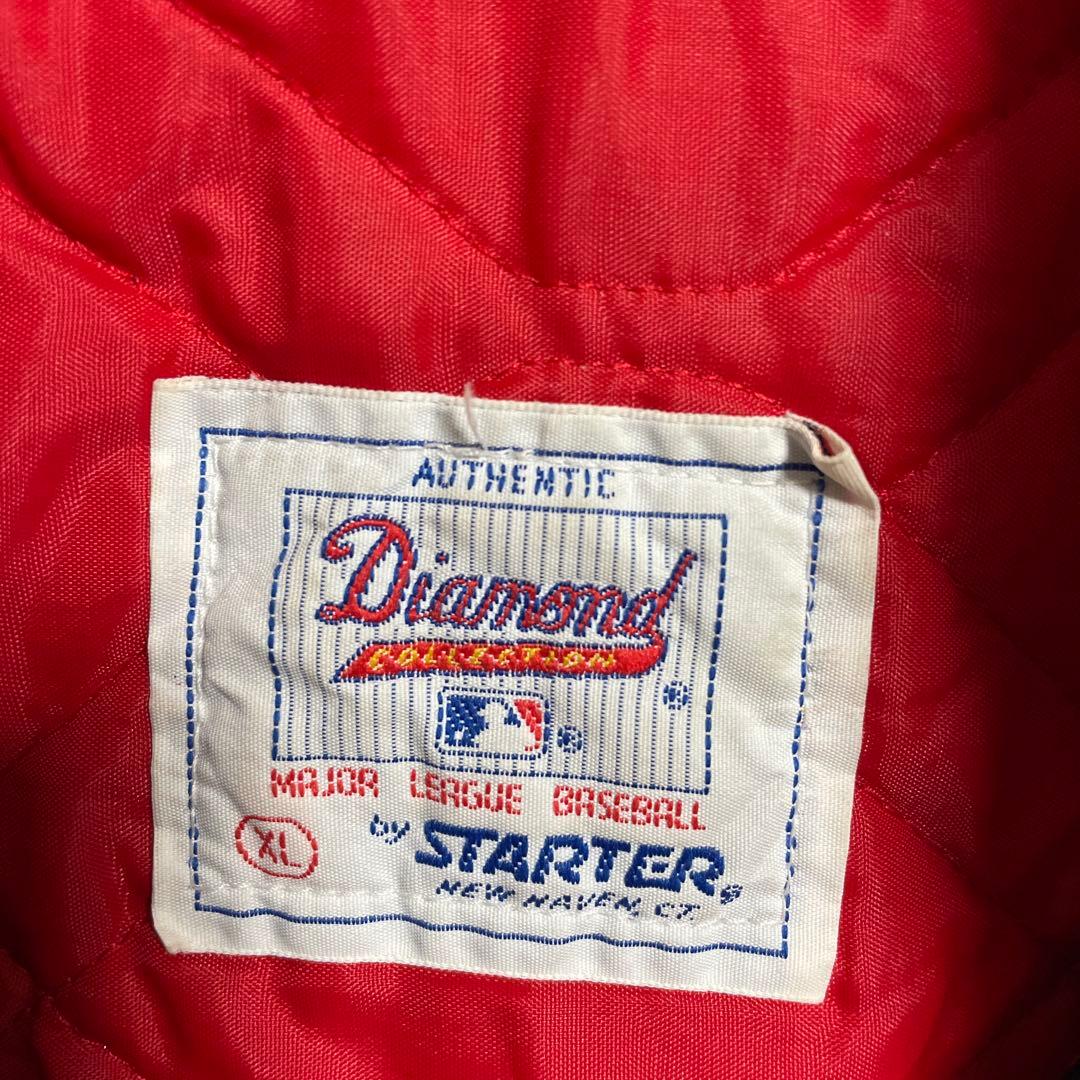 スターター　USA製 80s-90s インディアンズ　スタジアムジャンパー 短丈