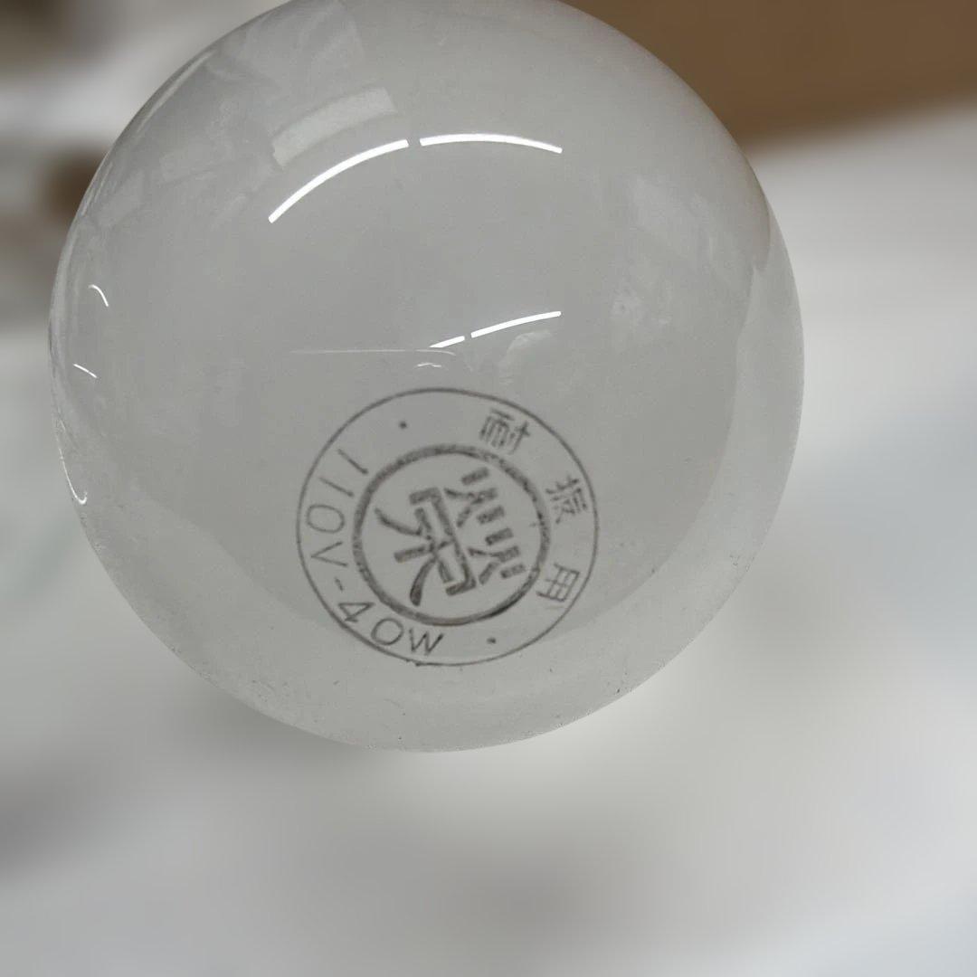 耐振艶消　白熱電球 110V 40W 25個セット4箱と17個計117ケ