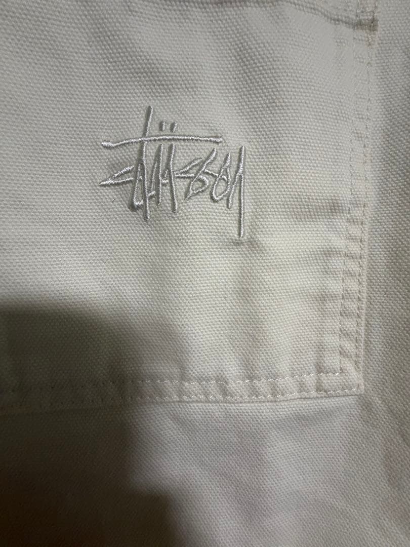 Stussy カバーオール Lサイズ ホワイト