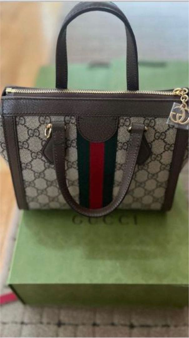 グッチ　オフィディアGG スモール トートバッグ