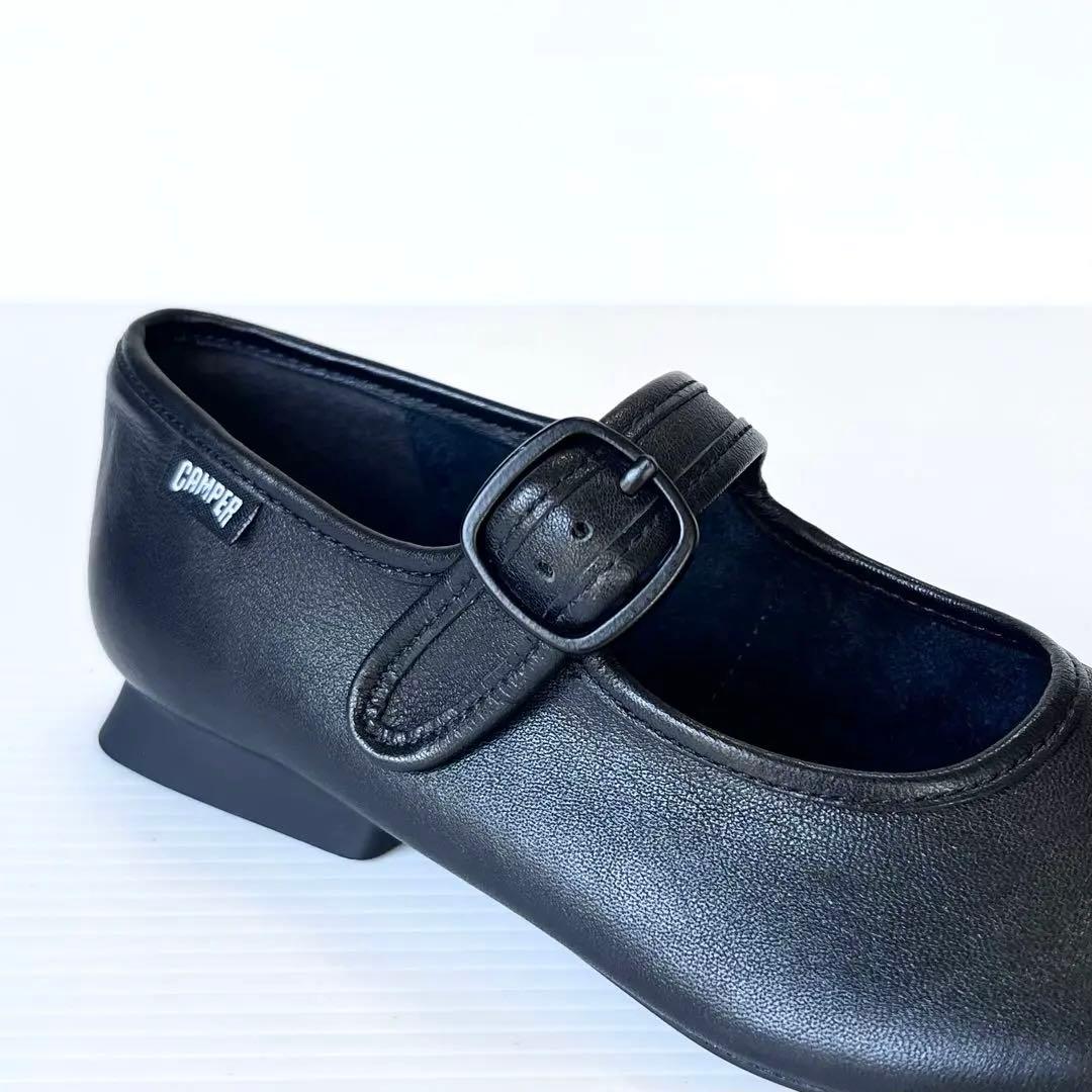 極美品✨ CAMPER カンペール カシマイラ フラットシューズ 22.5 黒
