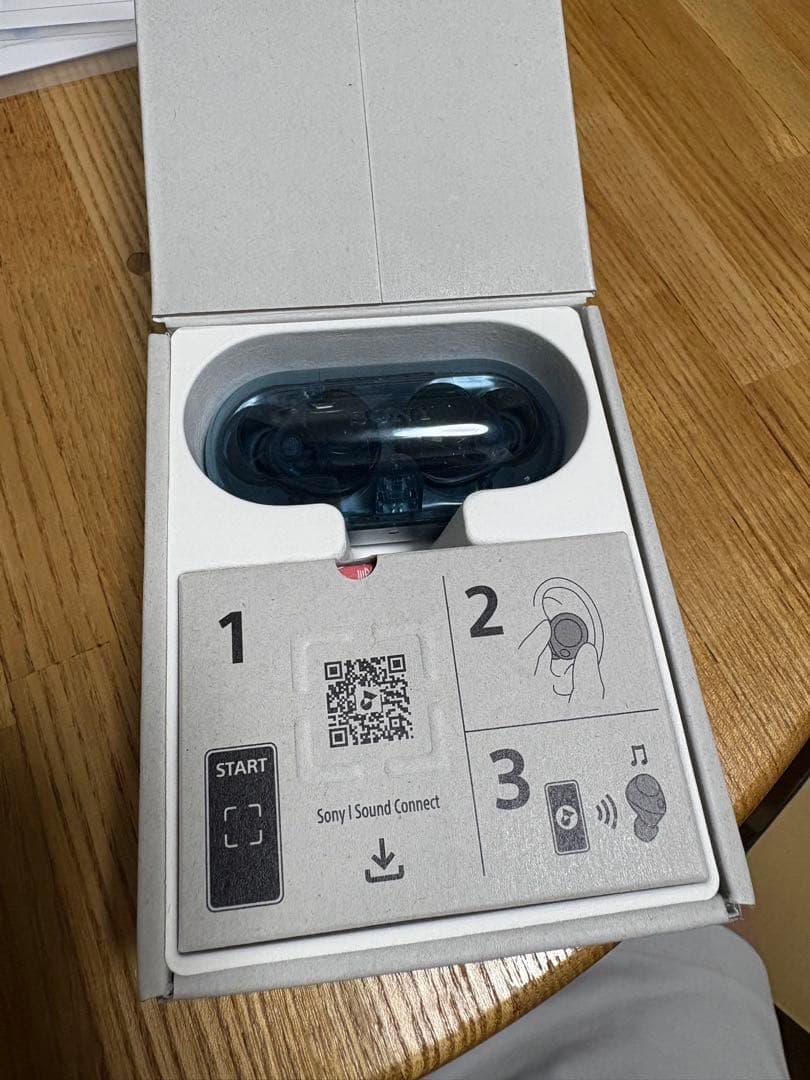 SONY WF-C710Nワイヤレスイヤホン クリアブルー