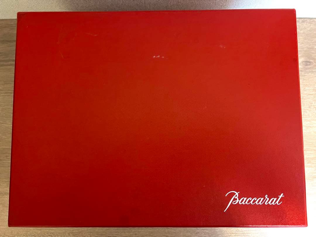 Baccarat バカラ　ウェーブ　フラワーベース　花瓶　箱付　廃盤品