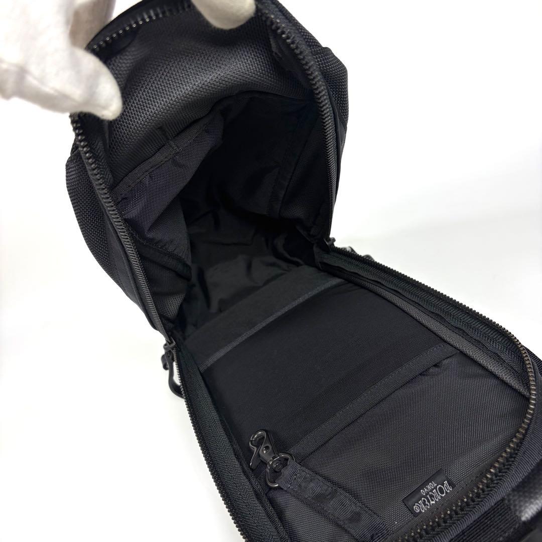 【美品】PORTER HEAT ポーター ヒート スリングショルダーバッグ
