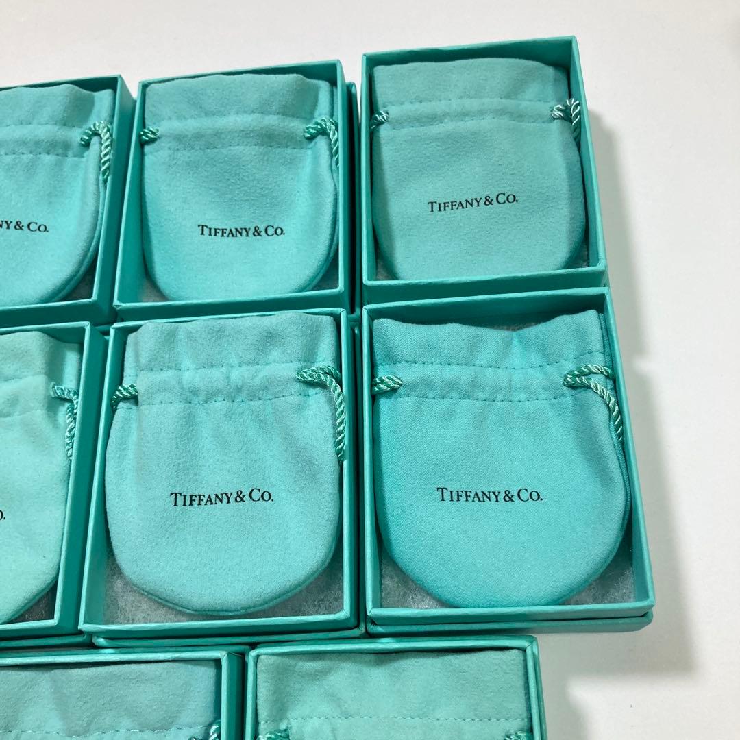 ティファニー　旧型　巾着袋　空箱　18個セット　保存袋　アクセサリー入れ　ポーチ