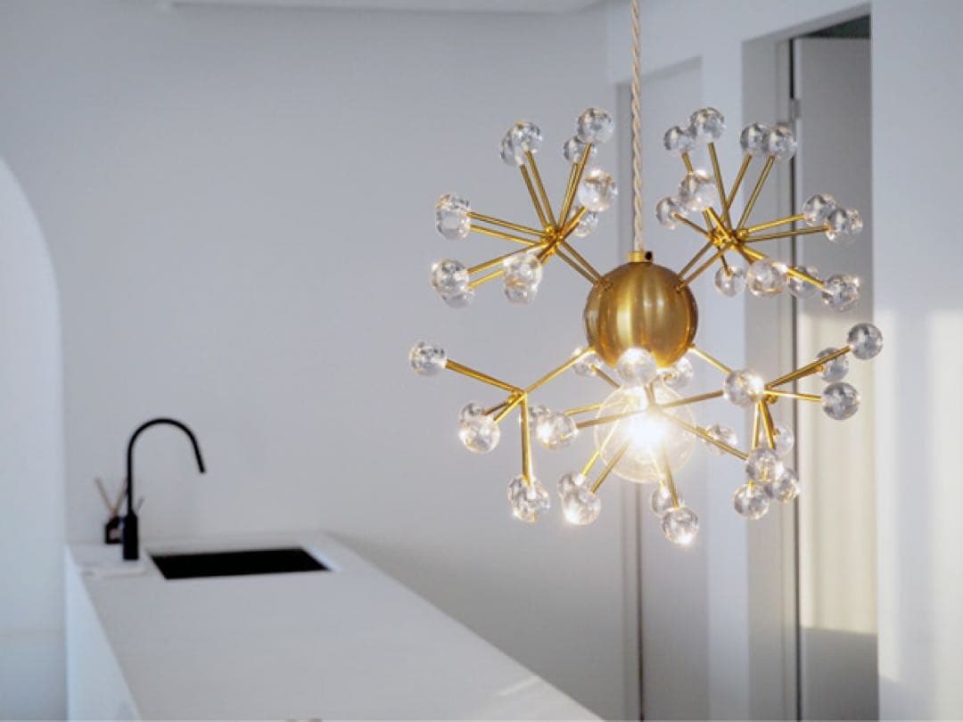 インターフォルム◎キピナ　ゴールド　LED電球付