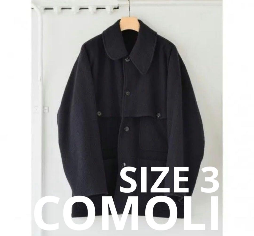 comoli ナッピングウールマッキノウクルーザー　コモリ　SIZE 3