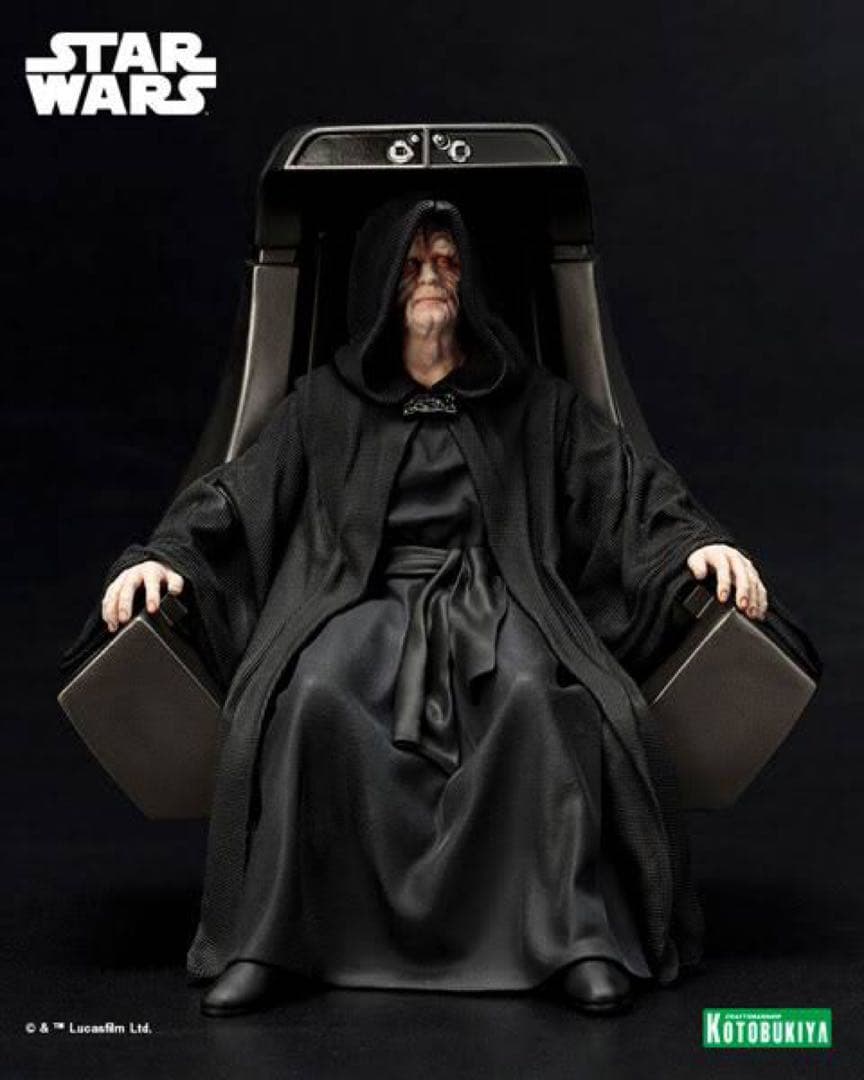 【新品未開封】STAR WARS コトブキヤ ARTFX+ パルパティーン