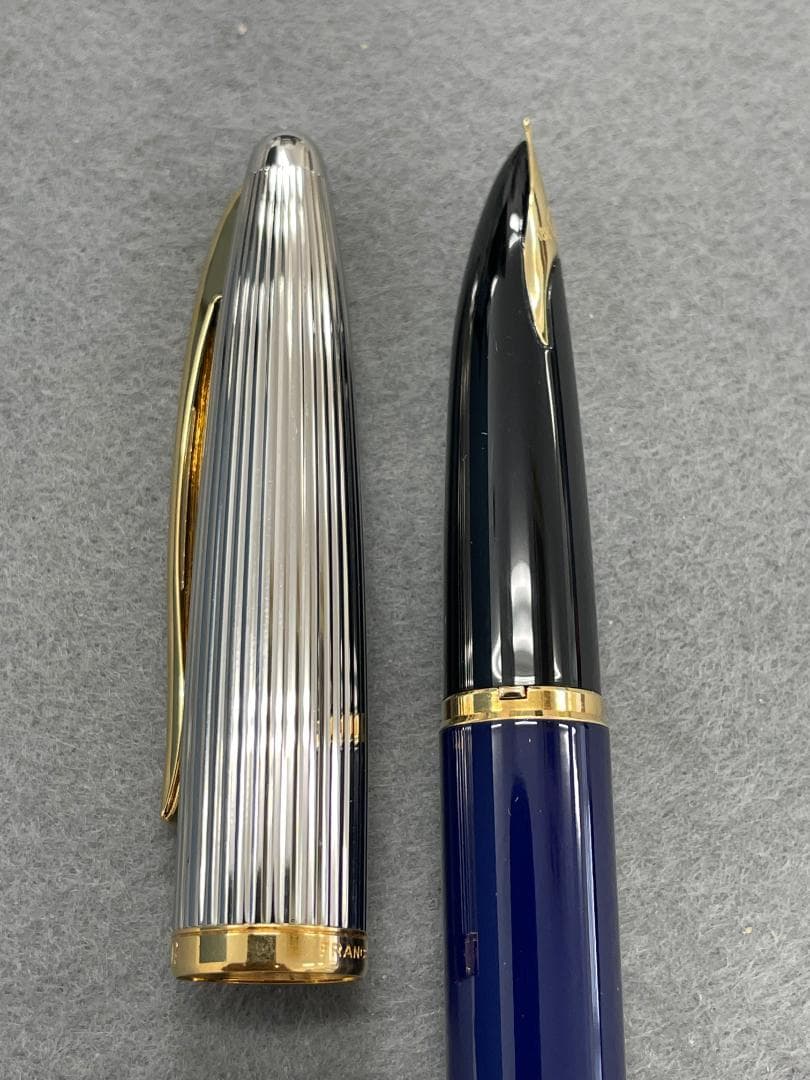 【未使用】ウォーターマン　カレンデラックス　万年筆　ブルー　廃盤品