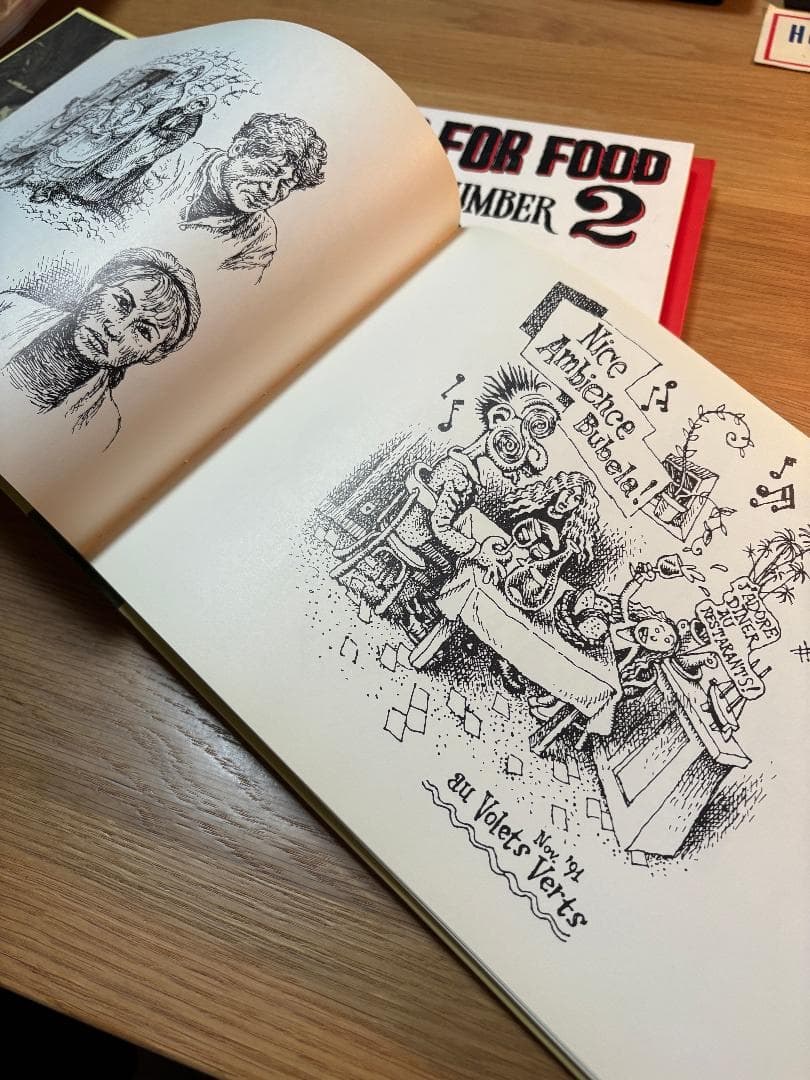 ［3冊セット］R. CRUMB クラム 『 Waiting For Food 』