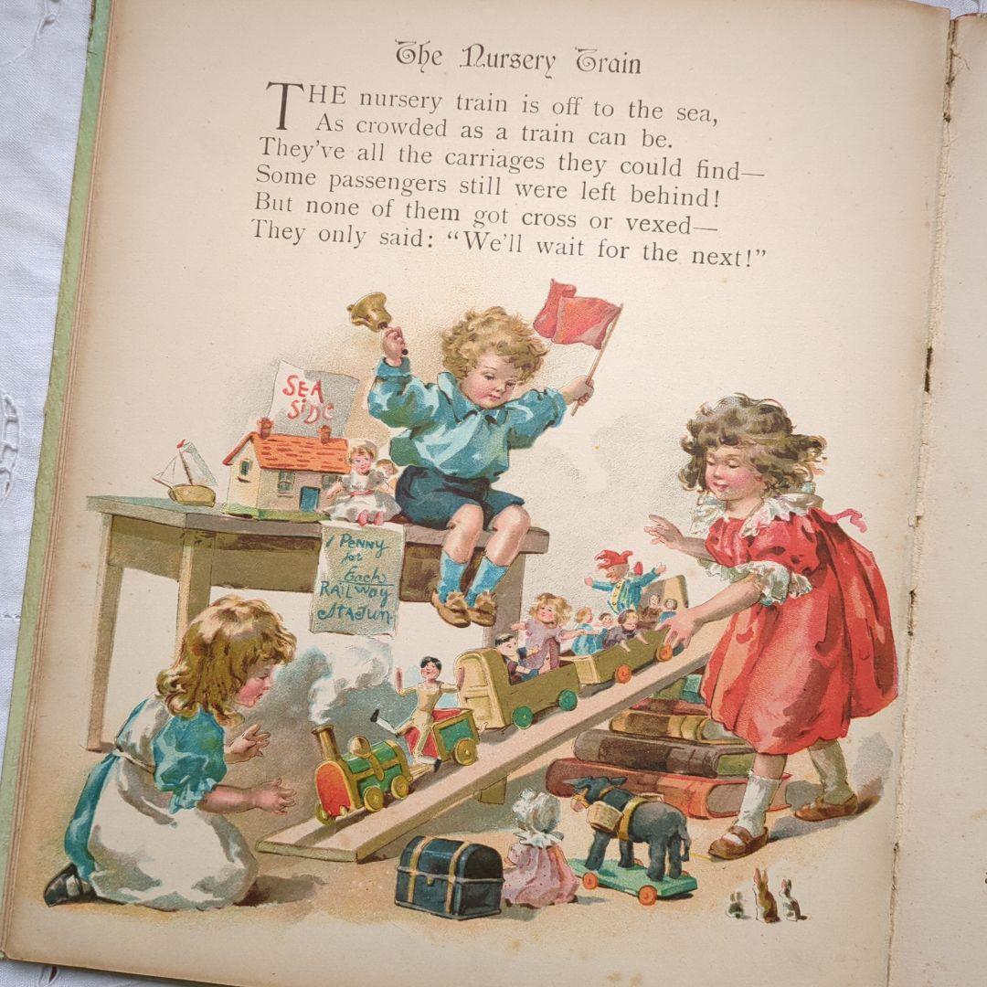 超稀少1890アーネストニスター絵本 洋書 児童書 ヴィクトリアン