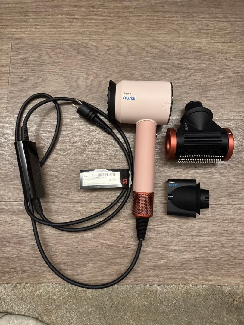 dyson nural ヘアドライヤー セラミックピンク