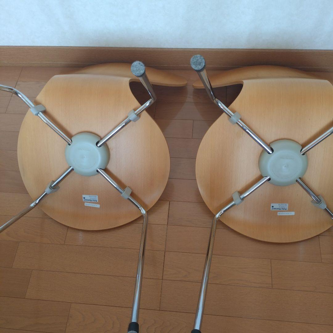 セブンチェア　フリッツ・ハンセン　2脚