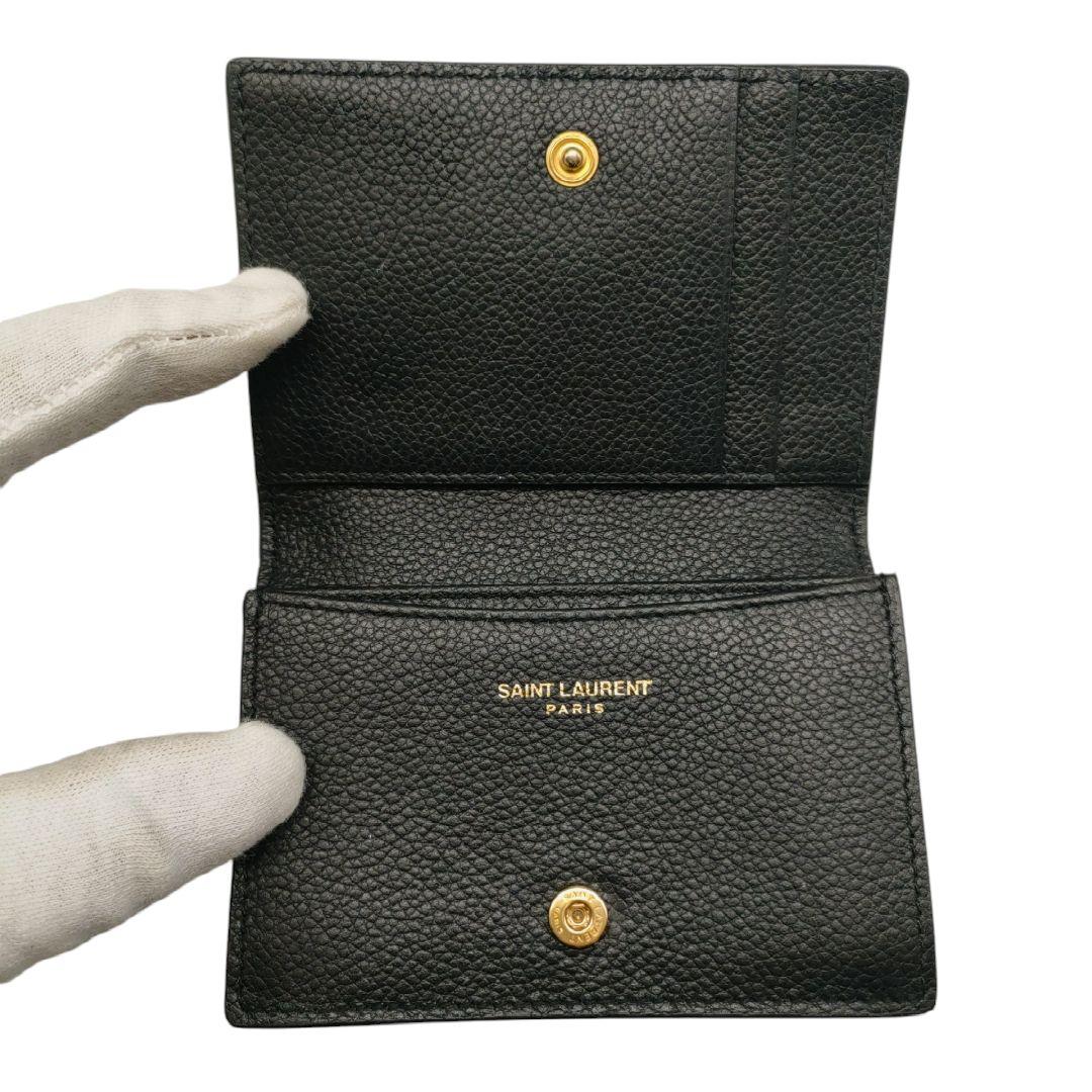 ちゃむ　名刺入れ　ビジネスカードホルダー　カサンドラ　ブラック　ゴールド