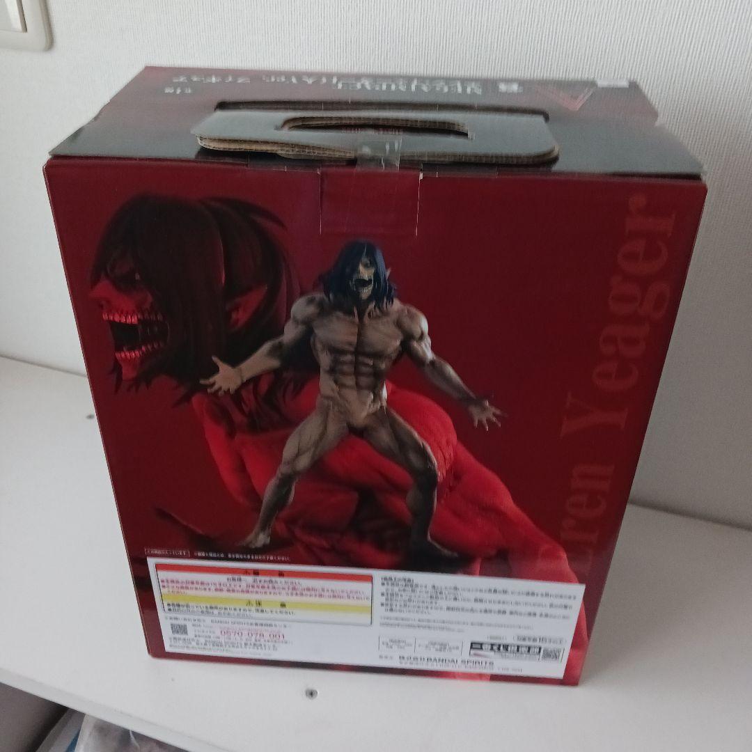 新品未開封　進撃の巨人一番くじMEGAIMPACT エレン巨人Ver.A賞