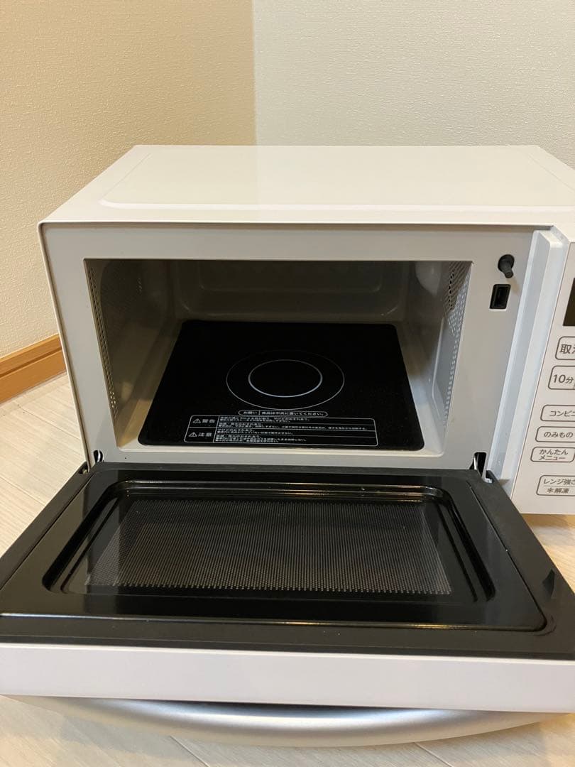 美品 Haier 電子レンジ KS-MW22F18 24年製 ホワイト