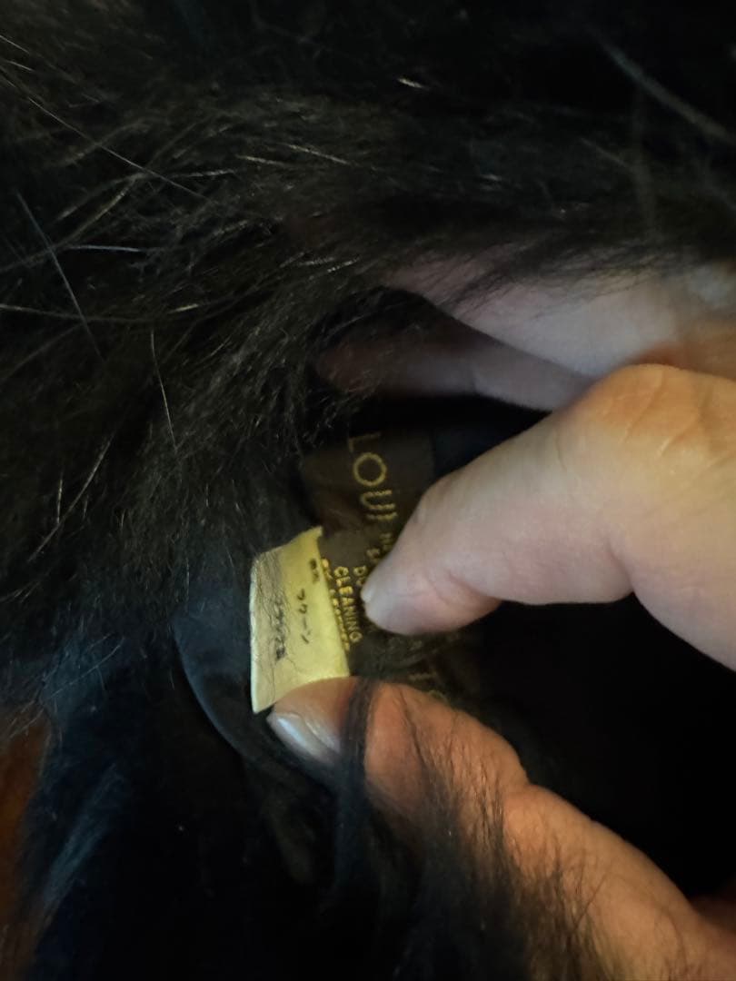 LOUIS VUITTON ヴィトン　ファー　ハット　キャップ　帽子