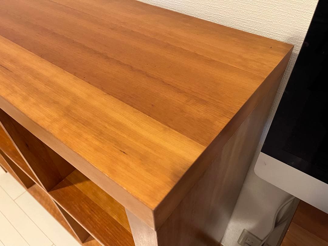 美品 送料込 ウニコ チェリー 棚 シェルフ UNICO