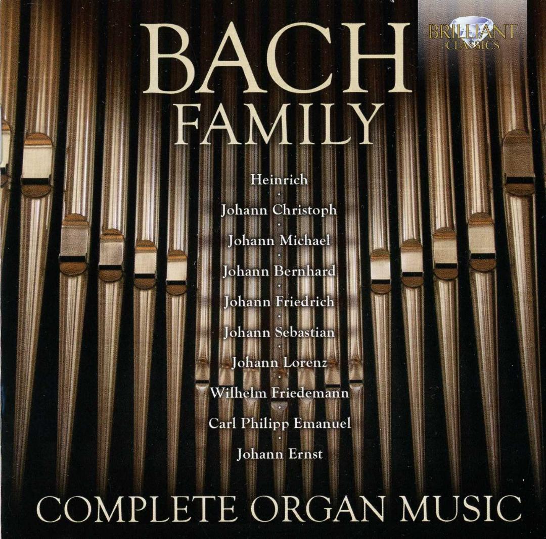 バッハ一族のオルガン曲集 ステファノ・モラルディ 24枚組